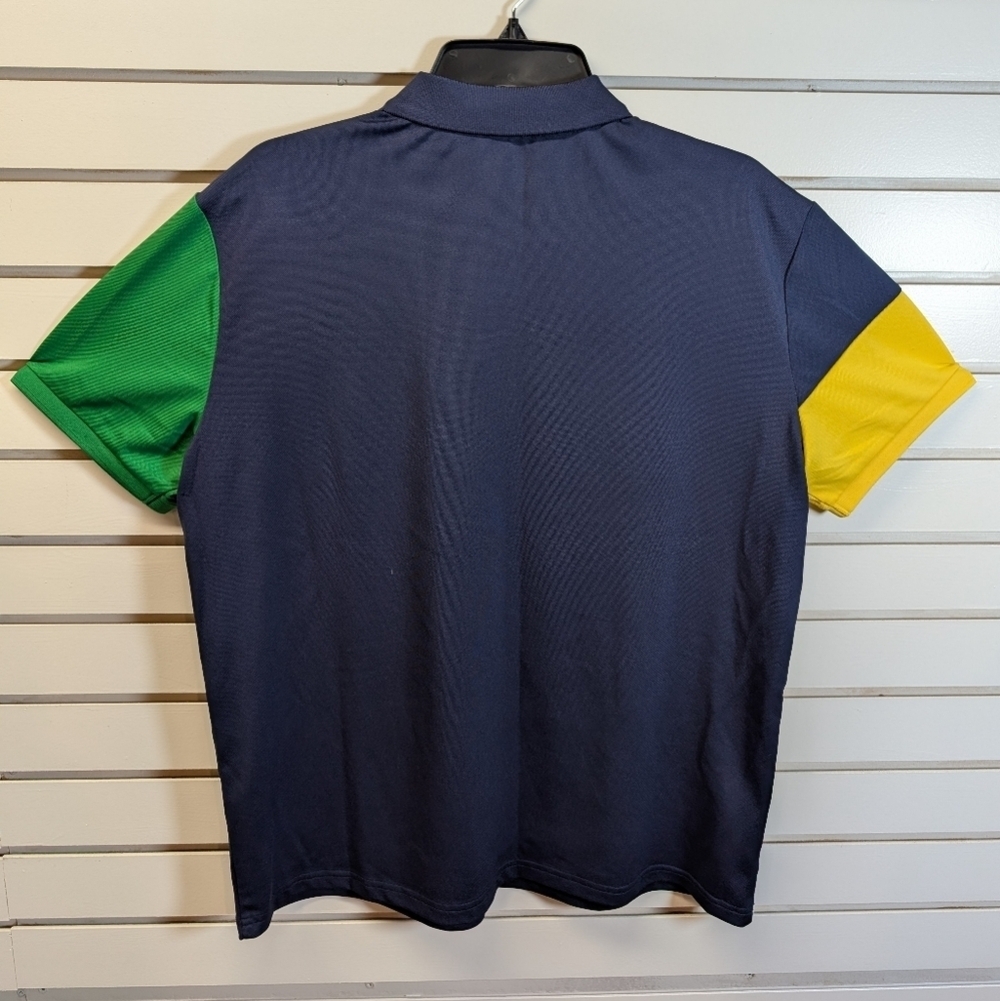Ralph Lauren Performance Polo Men Chariots Classic Fit Golf Shirt Large NWOT - Picture 4 of 8